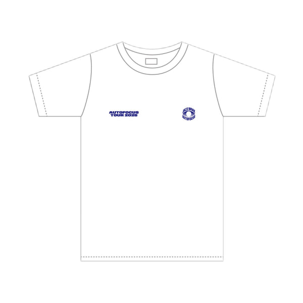 AUTOFOCUS TOUR 2025 TSHIRT WHITE