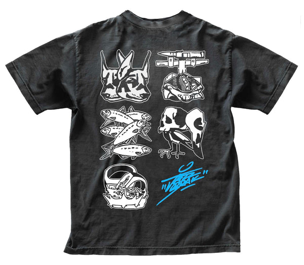 FT. EP. TEE (BLACK/BLUE)