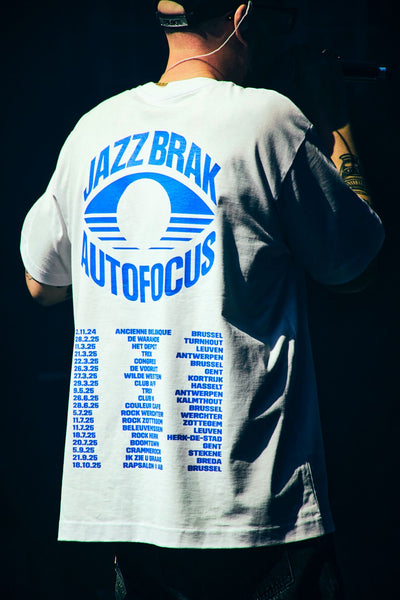 AUTOFOCUS TOUR 2025 TSHIRT WHITE