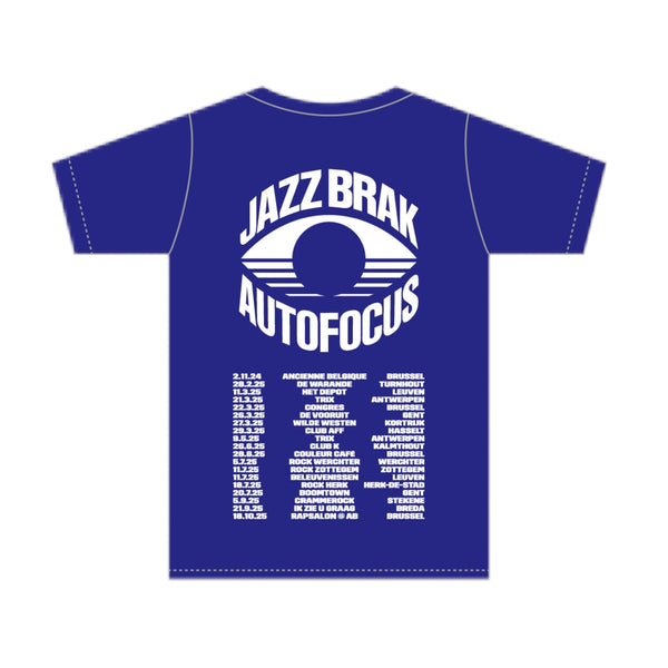 AUTOFOCUS TOUR 2025 TSHIRT BLUE